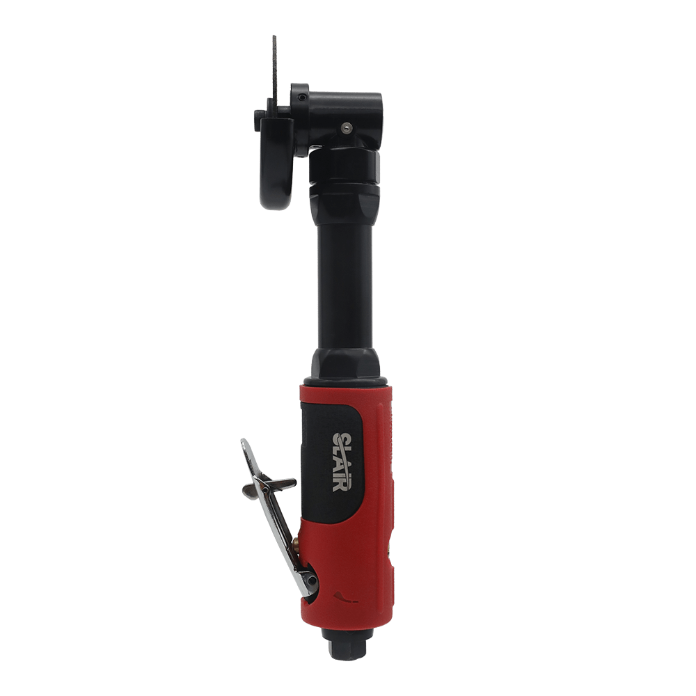 3"Air Cut-Off tool - extended shaft, safety trigger, durable disc