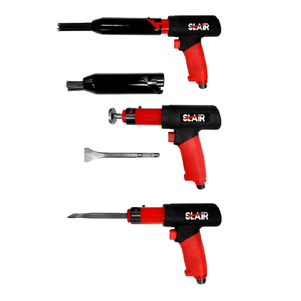 Pistol Grip Needle Scaler - scaler and hammer, multifunctional, heavy duty